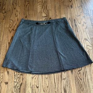 CJ Banks black A-line midi skirt.  Size 20W